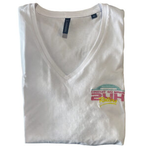 T-Shirt Brodé 24H Rollers 2026 Blanc
